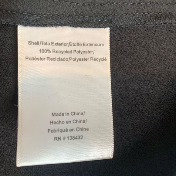 Modcloth Black Sheer Bell Sleeve Flowy Shift Dress Size L New - Picture 8 of 10